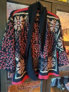 Love Tree Open Kimono Jacket